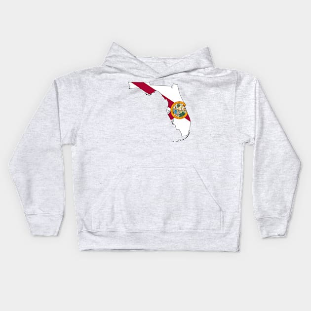 Florida Kids Hoodie by somekindofguru